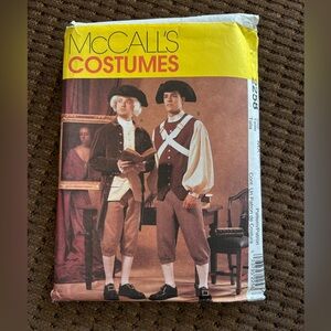 vintage McCall's Costumes sewing pattern, number 2258.